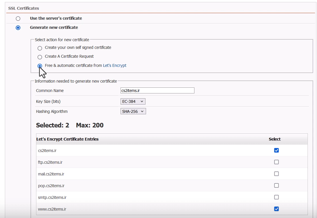 آموزش فعال سازی ssl رایگان هاست